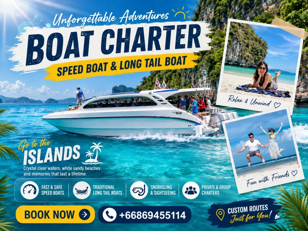 krabi boatcharter